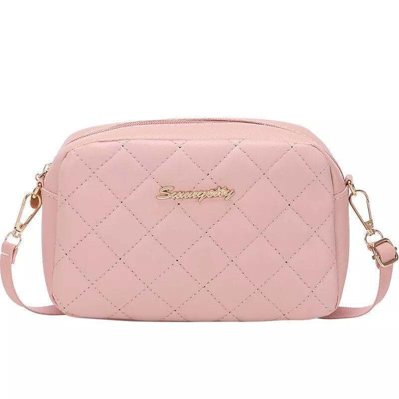 Chic girls pu leather embroidered shoulder bag