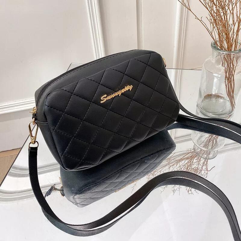 Chic girls pu leather embroidered shoulder bag