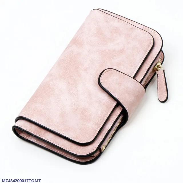 Girls Faux Leather Plain Clutch