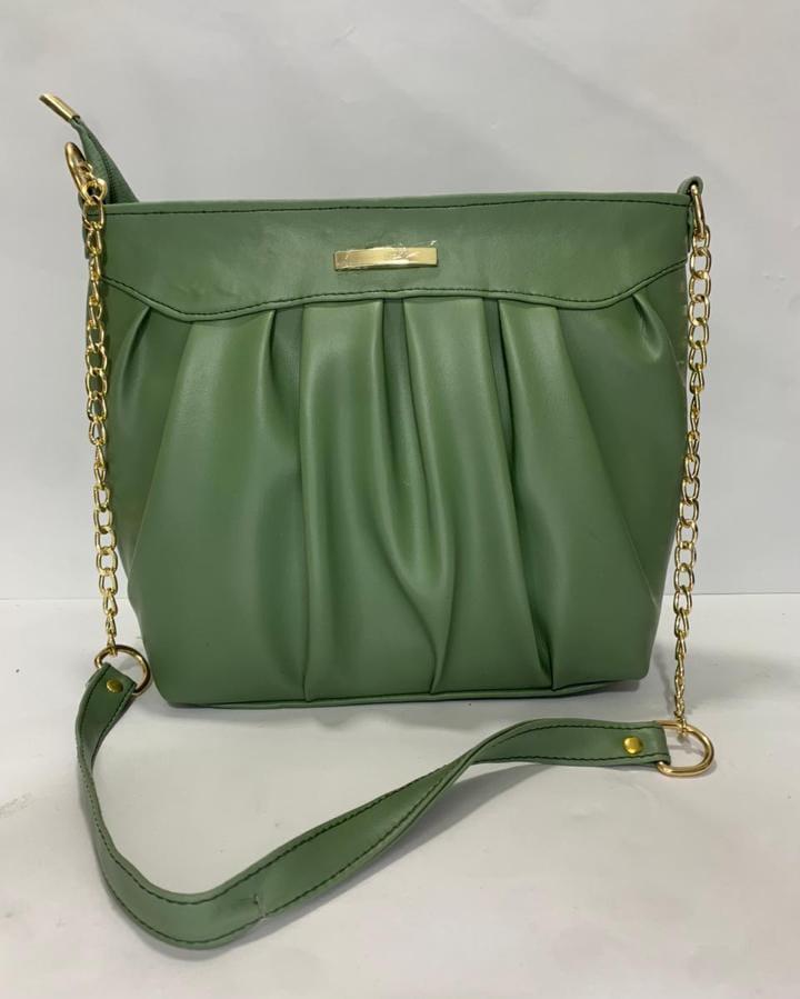 Women pu leather shoulder bag