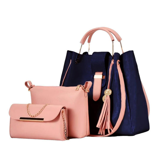 Stylish women pu leather hand set-3 pcs