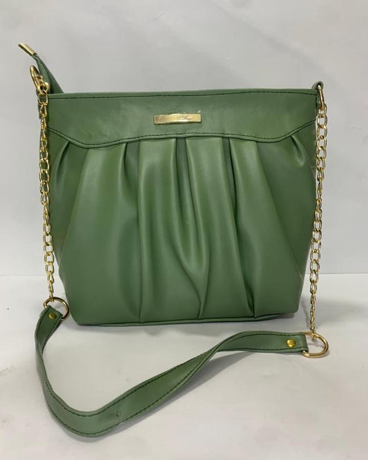 Women pu leather shoulder bag